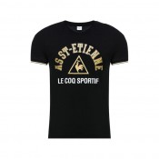 T-shirt ASSE Fanwear Le Coq Sportif Homme Noir Original